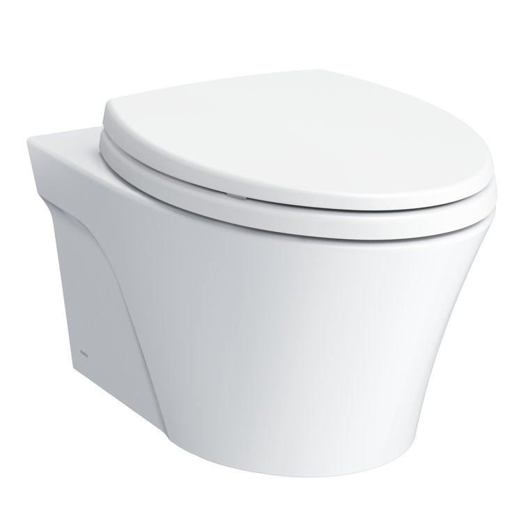 Toto® Ap Washlet+ Ready WallHung Elongated Toilet Bowl with Skirted